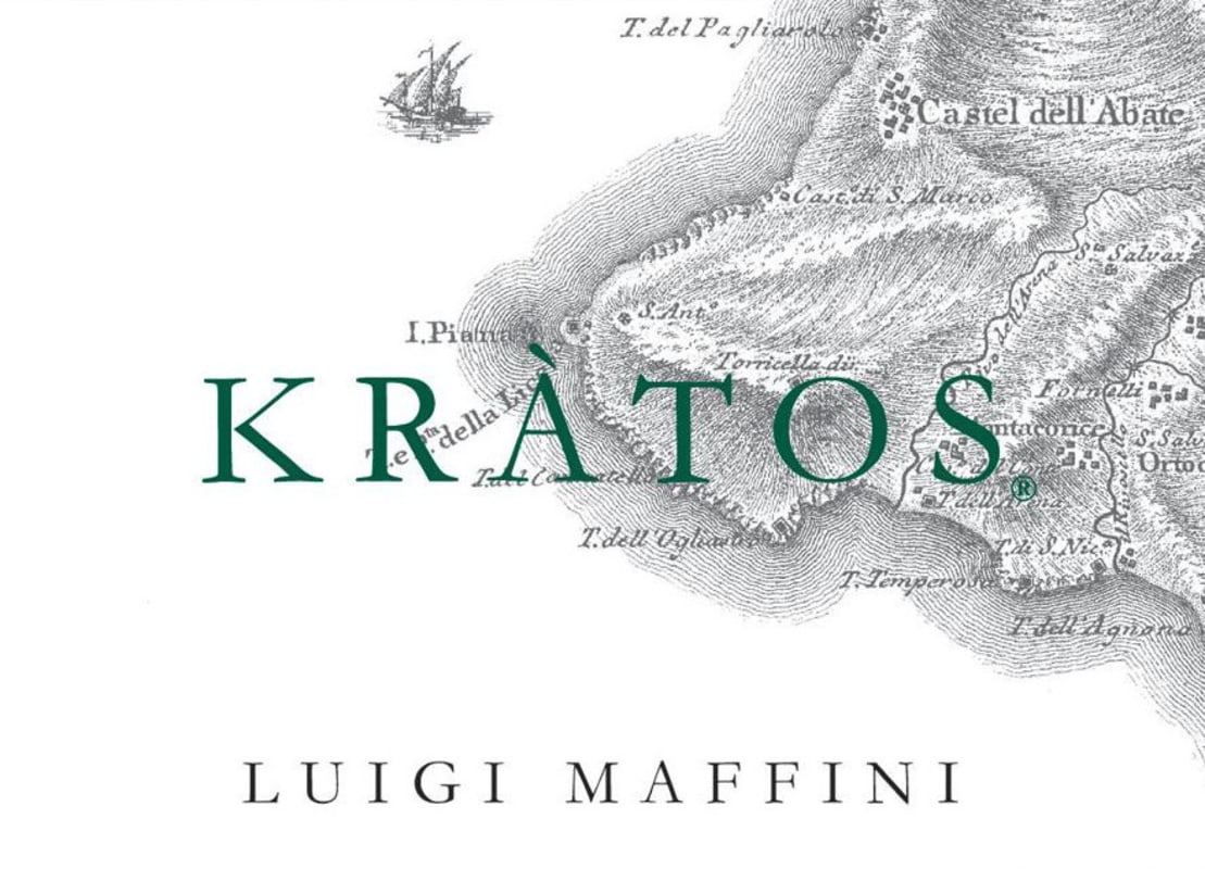 Luigi Maffini Paestum Kratos Fiano 2011 Front Label
