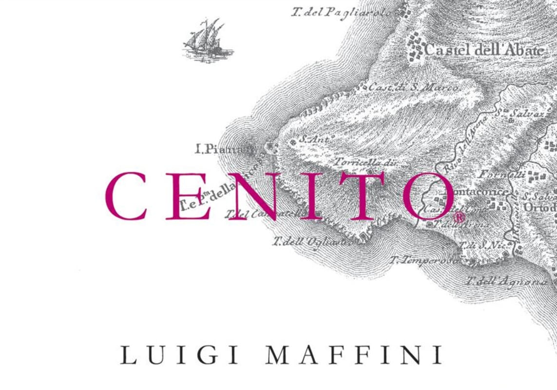 Luigi Maffini Cilento Cenito Aglianico 2009 Front Label