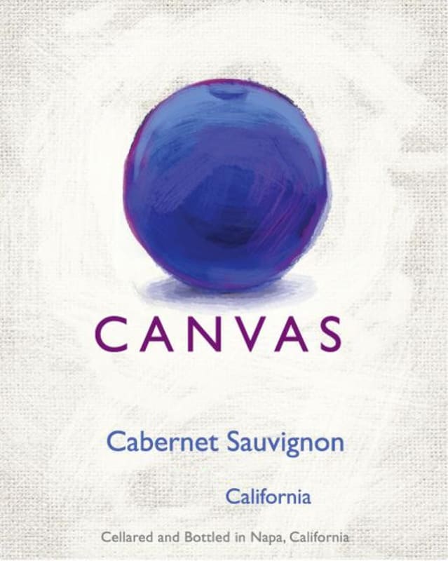 Canvas Wines Cabernet Sauvignon 2014 Front Label