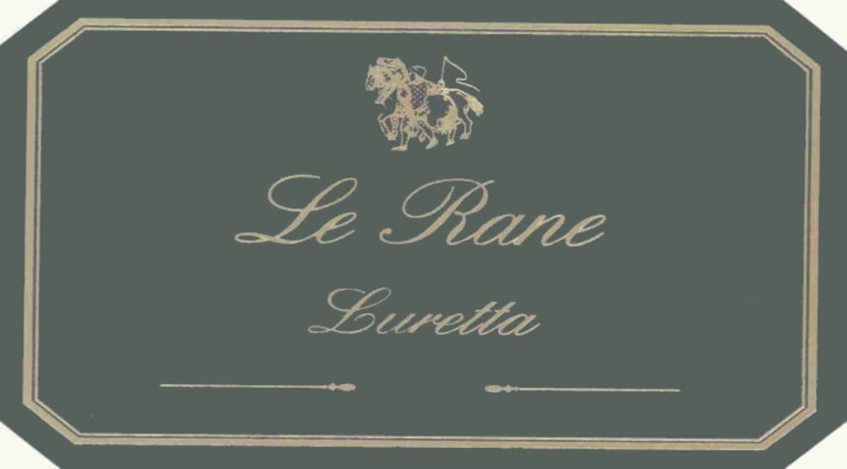 Luretta Colli Piacentini Le Rane Malvasia 2003 Front Label