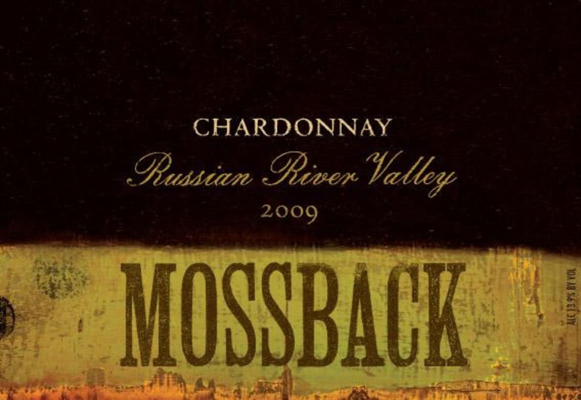 Crew Wine Company Mossback Chardonnay 2009 Front Label