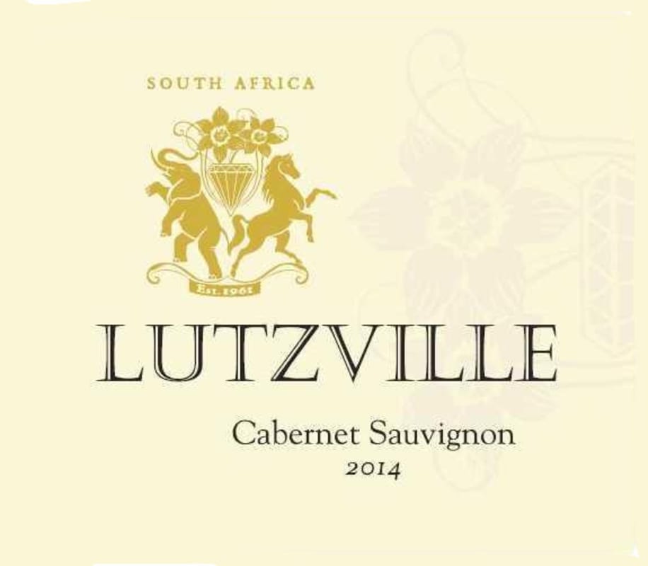 Lutzville Vineyards Olifants River Valley Cabernet Sauvignon 2014 Front Label