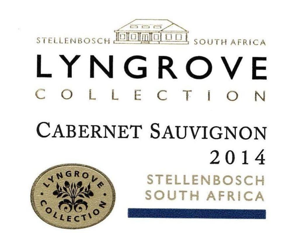 Lyngrove Collection Cabernet Sauvignon 2014 Front Label