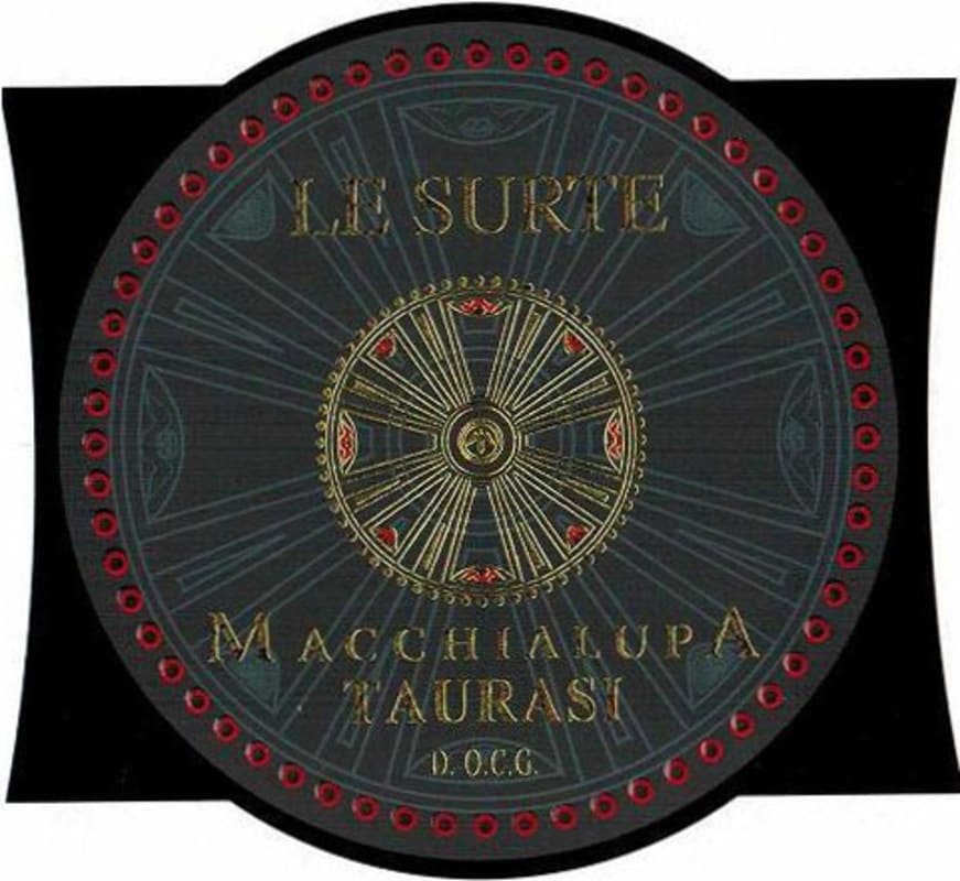 Macchialupa Taurasi Le Surte 2008 Front Label