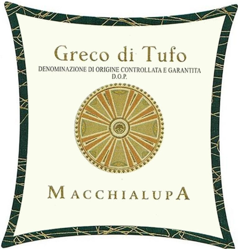 Macchialupa Greco di Tufo 2015 Front Label