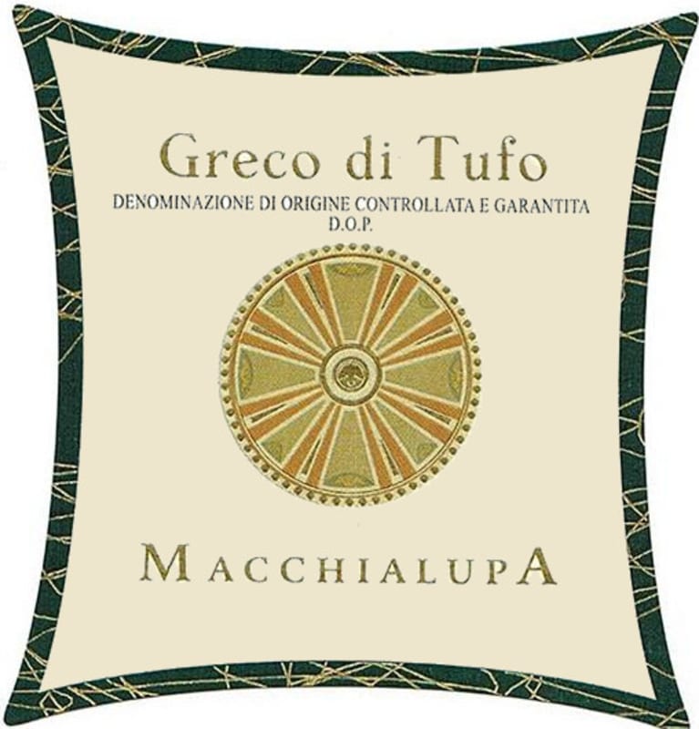Macchialupa Greco di Tufo 2004 Front Label