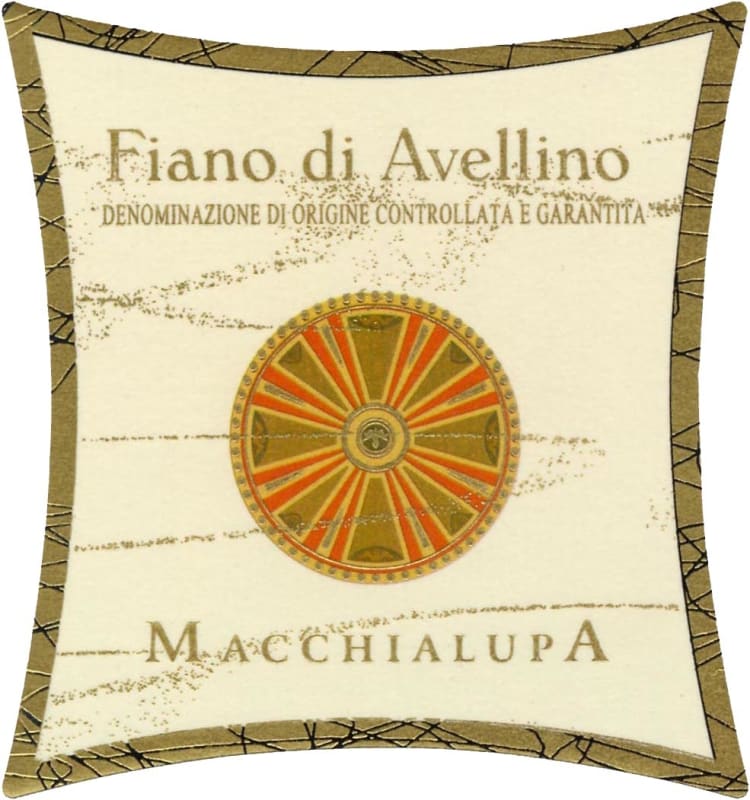 Macchialupa Fiano di Avellino 2012 Front Label