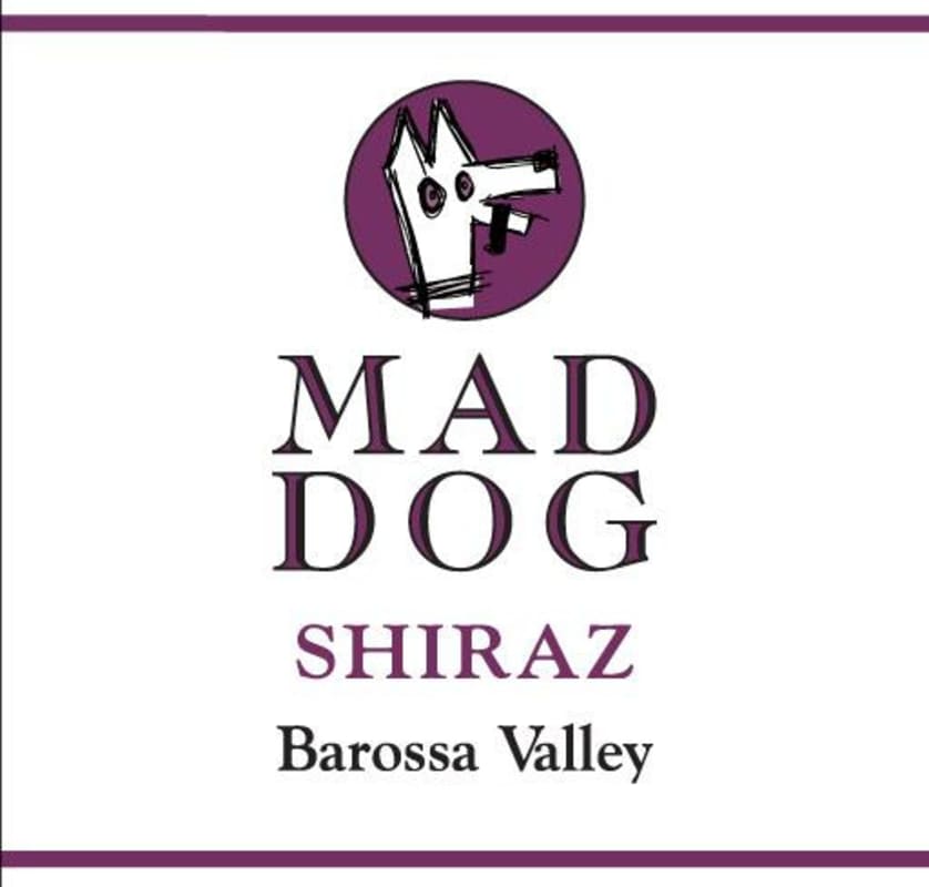 Mad Dog Wines Shiraz 2007 Front Label