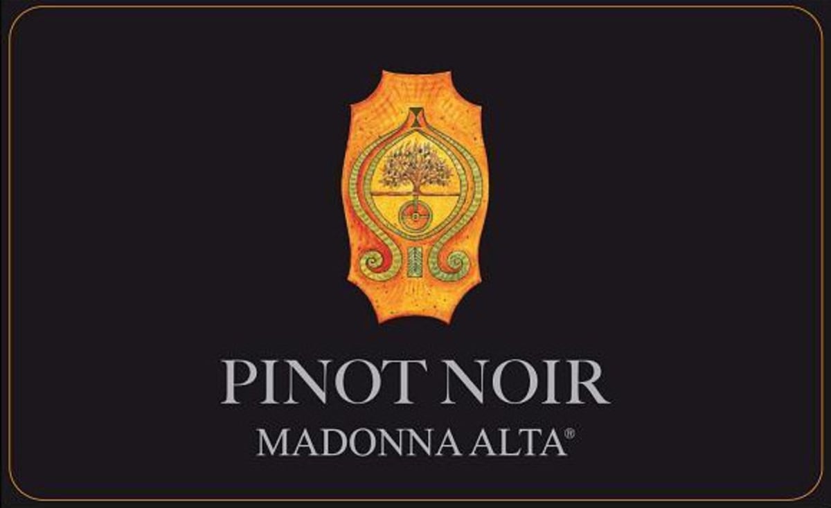 Madonna Alta Pinot Noir 2008 Front Label