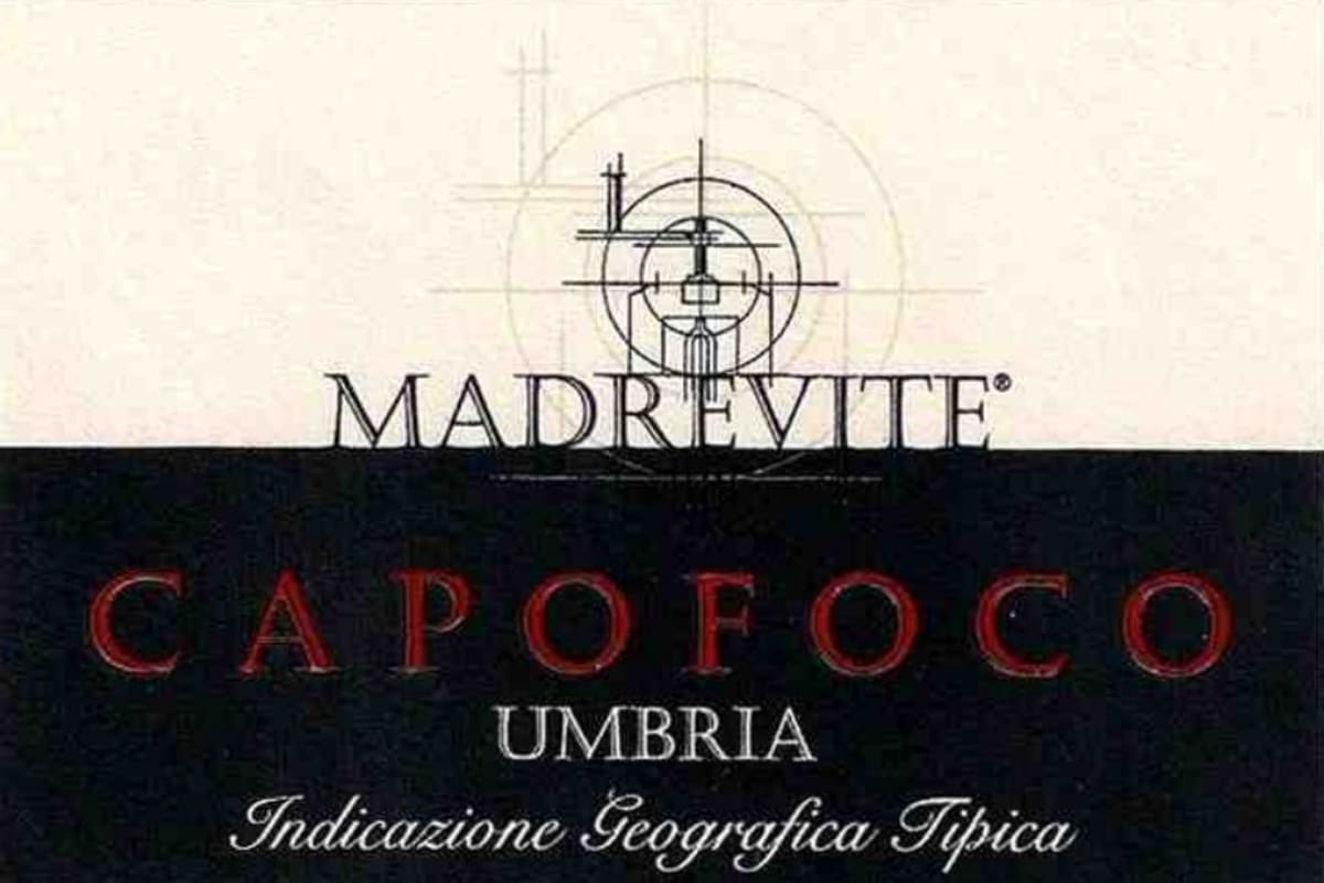 Madrevite Umbria Capofoco 2011 Front Label