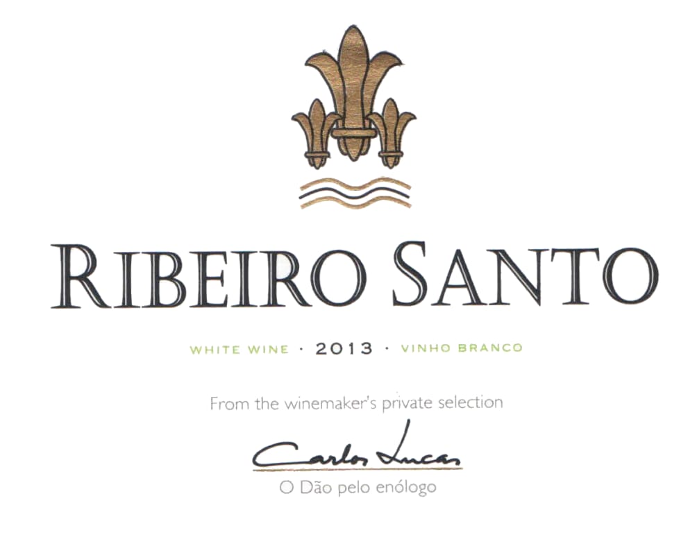 Magnum Vinhos Ribeiro Santo Branco 2013 Front Label