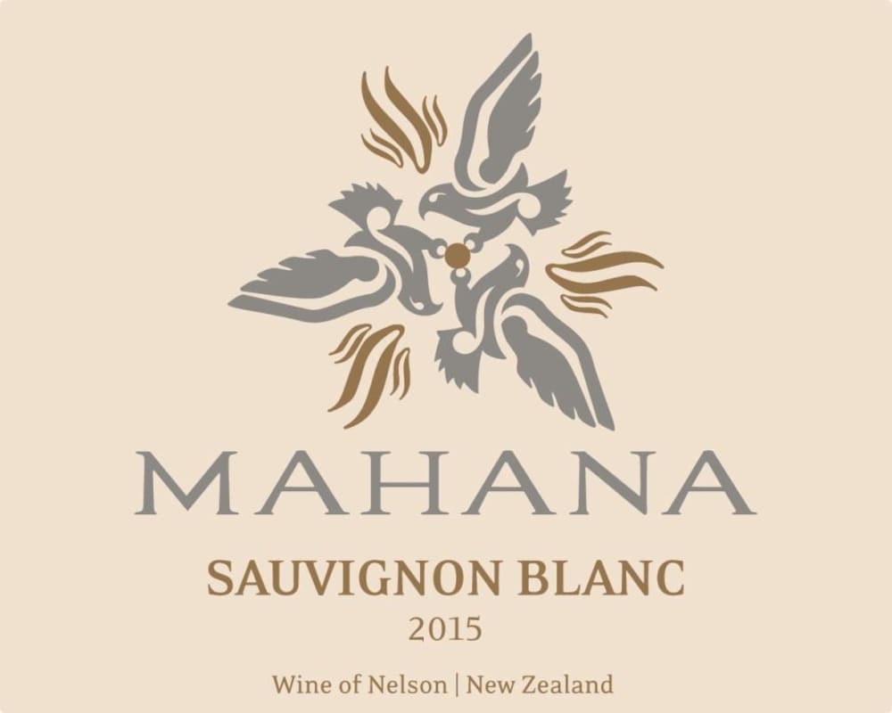 Mahana Sauvignon Blanc 2015 Front Label