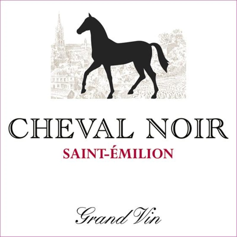 Mahler-Besse Saint-Emilion Cheval Noir 2011 Front Label