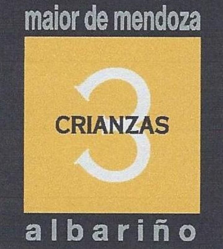 Maior de Mendoza 3 Crianzas Albarino 2012 Front Label