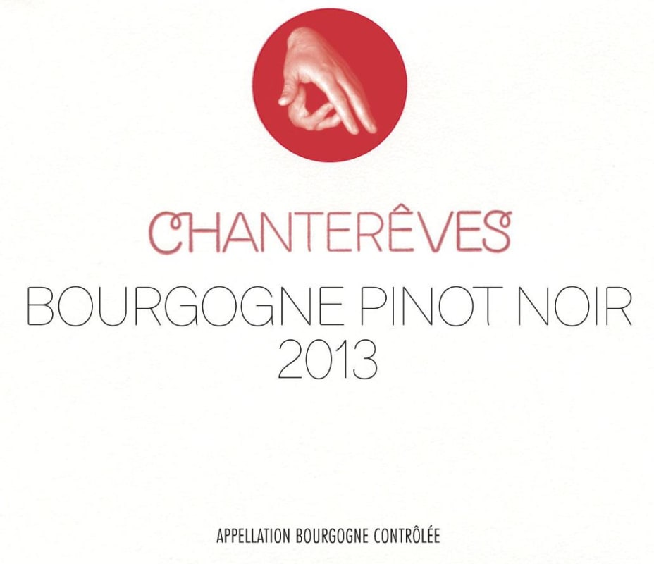 Maison Chantereves Bourgogne Pinot Noir 2013 Front Label