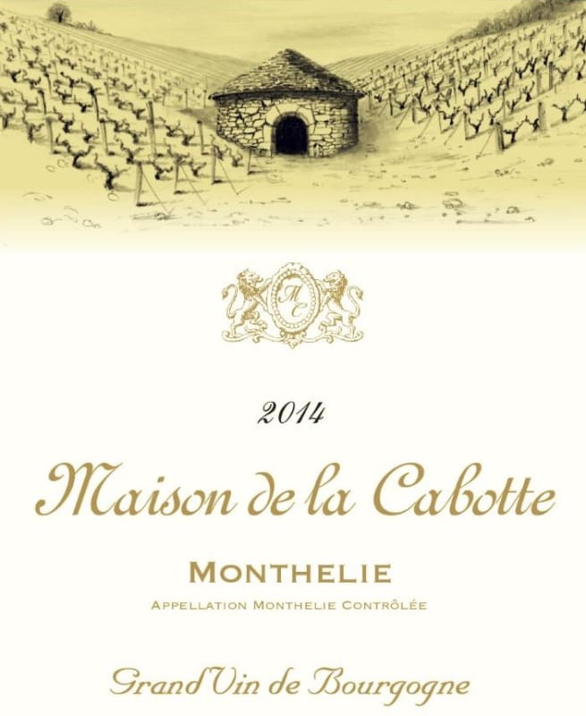 Maison de la Cabotte Monthelie 2014 Front Label