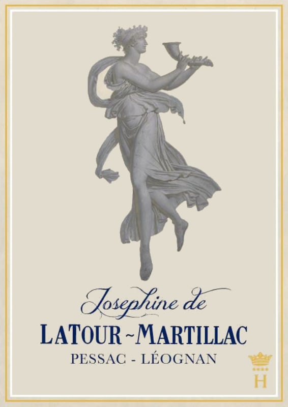 Maison Hebrard Josephine de Latour-Martillac 2011 Front Label
