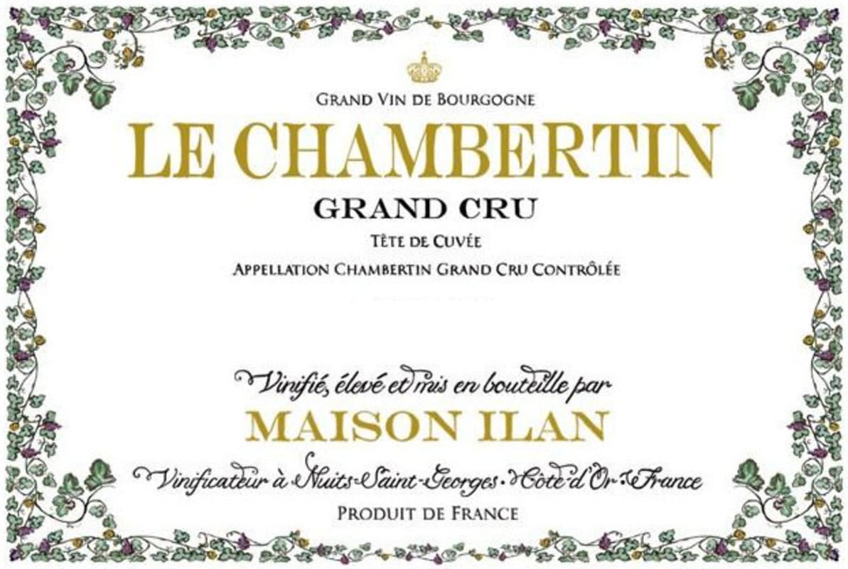 Maison Ilan Le Chambertin Grand Cru 2013 Front Label