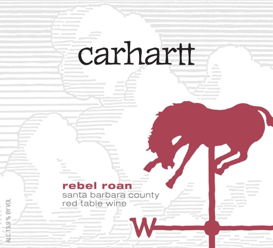 Carhartt Vineyard Rebel Roan 2013 Front Label
