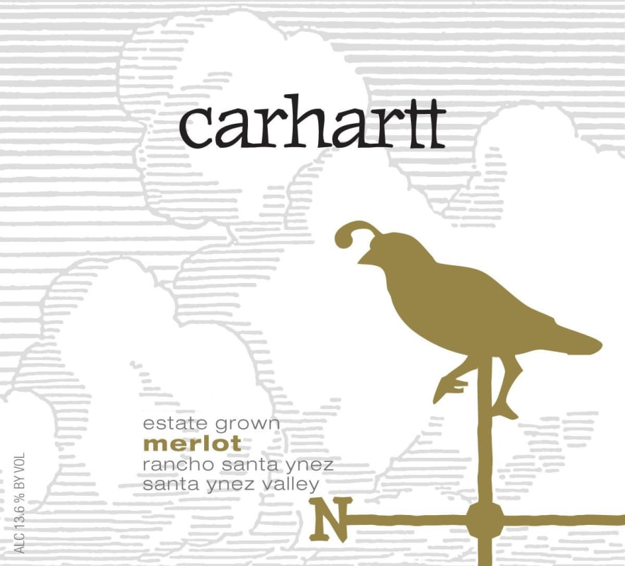 Carhartt Vineyard Estate Merlot 2013 Front Label