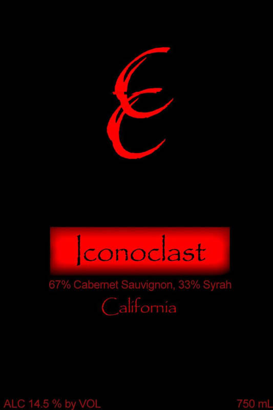 Carina Cellars Iconoclast 2013 Front Label
