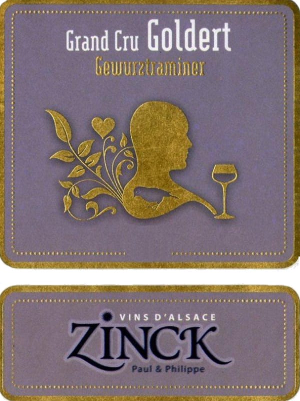 Maison Paul Zinck Goldert Grand Cru Gewurztraminer 2013 Front Label