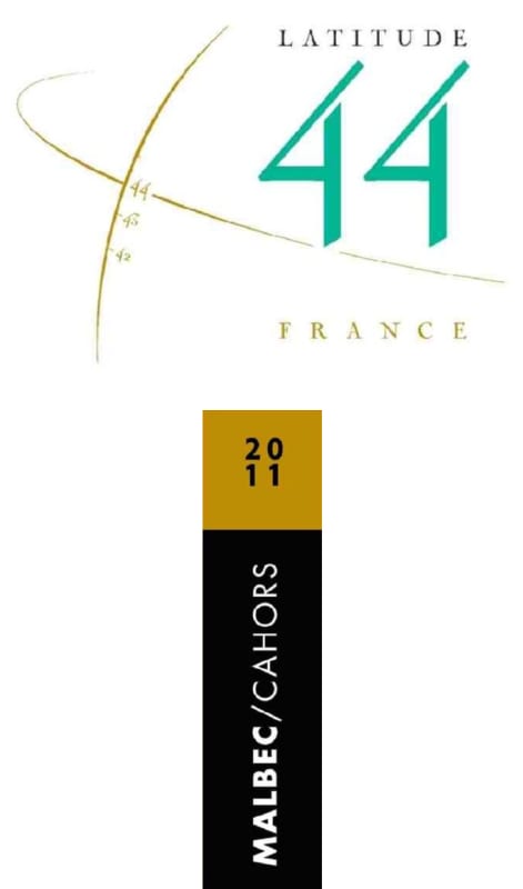 Maison Rigal Chateau de Rouffiac Latitude 44 2011 Front Label