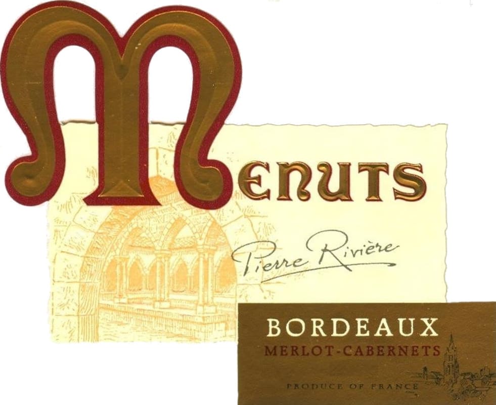 Maison Riviere Menuts Rouge 2011 Front Label
