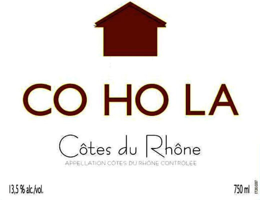 Maison Rouge Cotes du Rhone Co Ho La 2010 Front Label