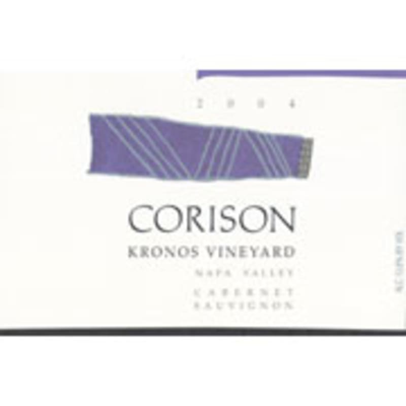 Corison Kronos Vineyard Cabernet Sauvignon 2004 Front Label