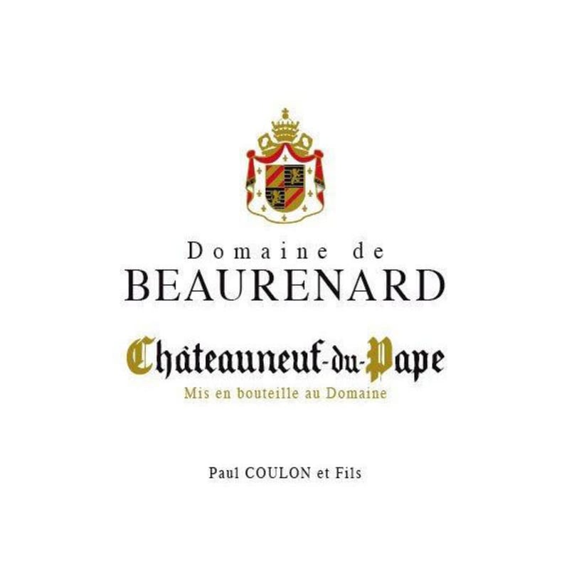 Domaine de Beaurenard Chateauneuf-du-Pape 2014 Front Label