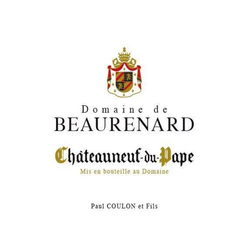 Domaine de Beaurenard Chateauneuf-du-Pape (375ML half-bottle) 2014 Front Label