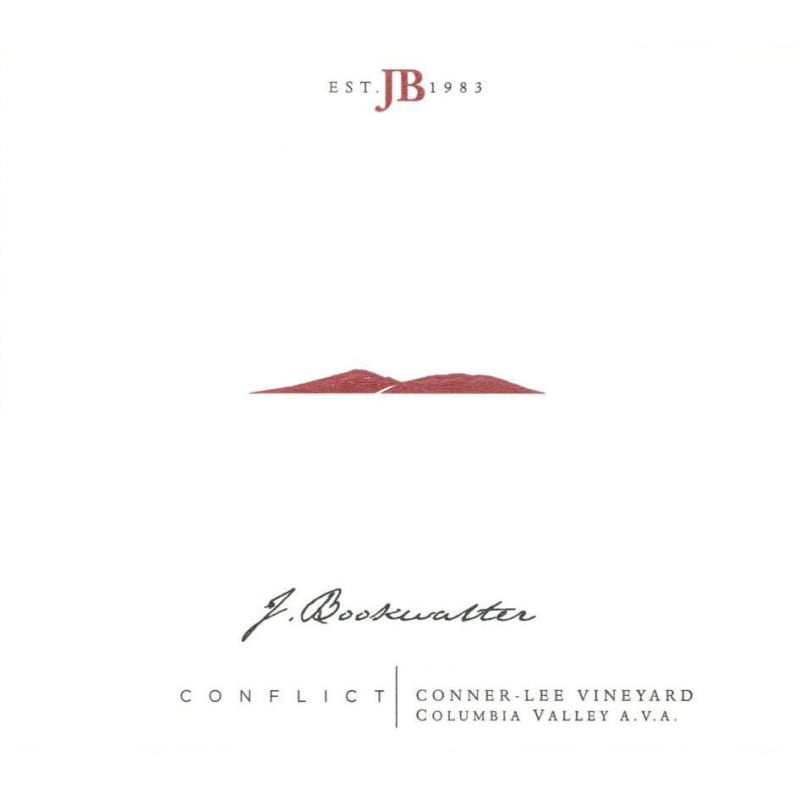J. Bookwalter Conner-Lee Vineyard Conflict Red 2014 Front Label