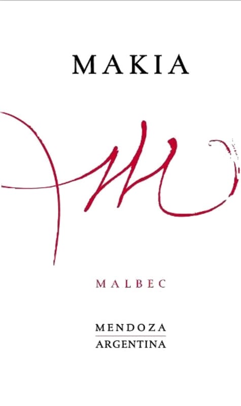Makia Estate Malbec 2013 Front Label