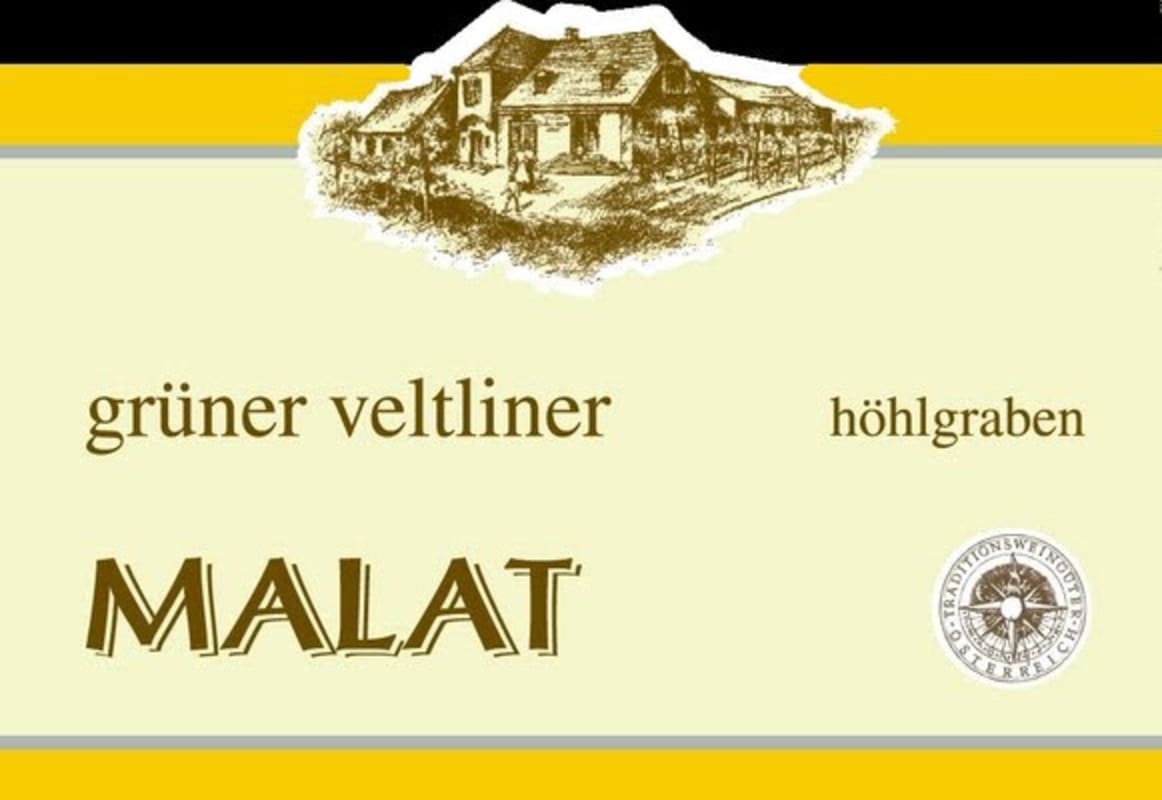 Malat Hohlgraben Erste OTW Lage Gruner Veltliner 2013 Front Label