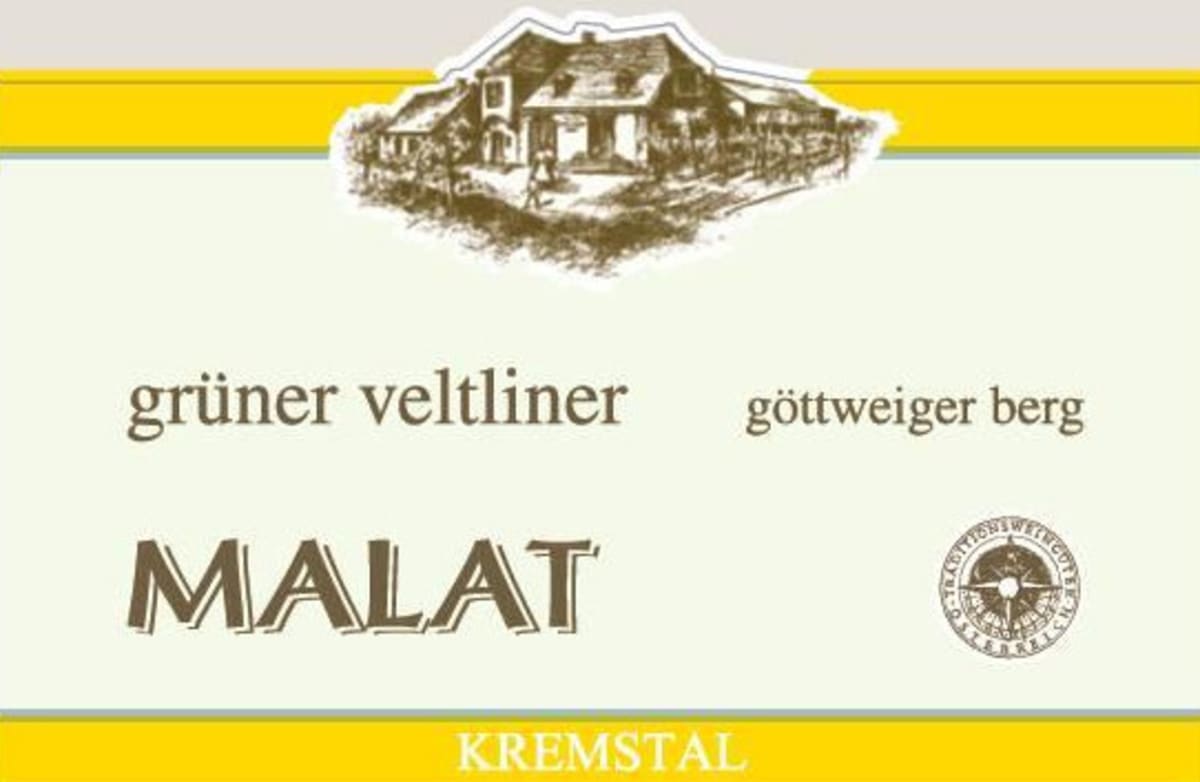 Malat Gruner Veltliner 2014 Front Label