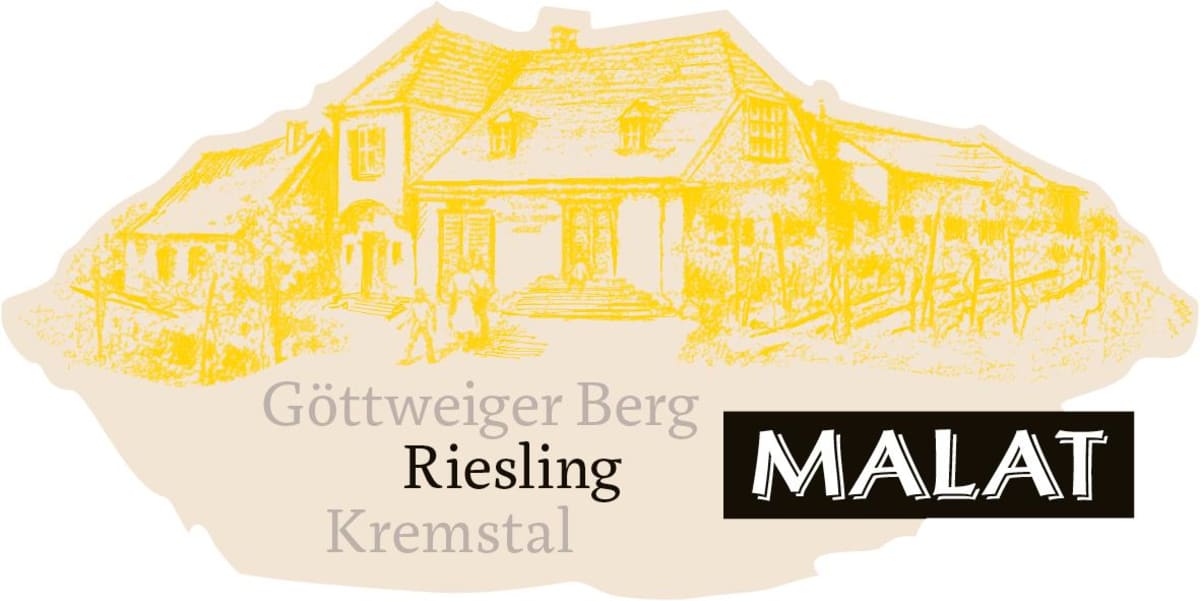 Malat Gottweiger Berg Riesling 2012 Front Label