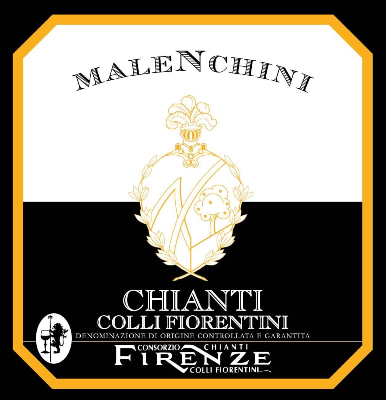 Malenchini Chianti Colli Fiorentini Fattoria Lilliano 2012 Front Label