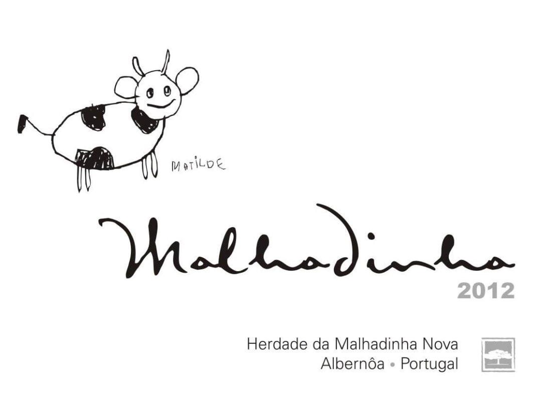 Malhadinha Nova Malhadinha Tinto 2012 Front Label