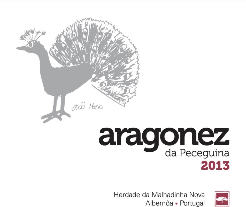 Malhadinha Nova Aragonez da Peceguina 2013 Front Label