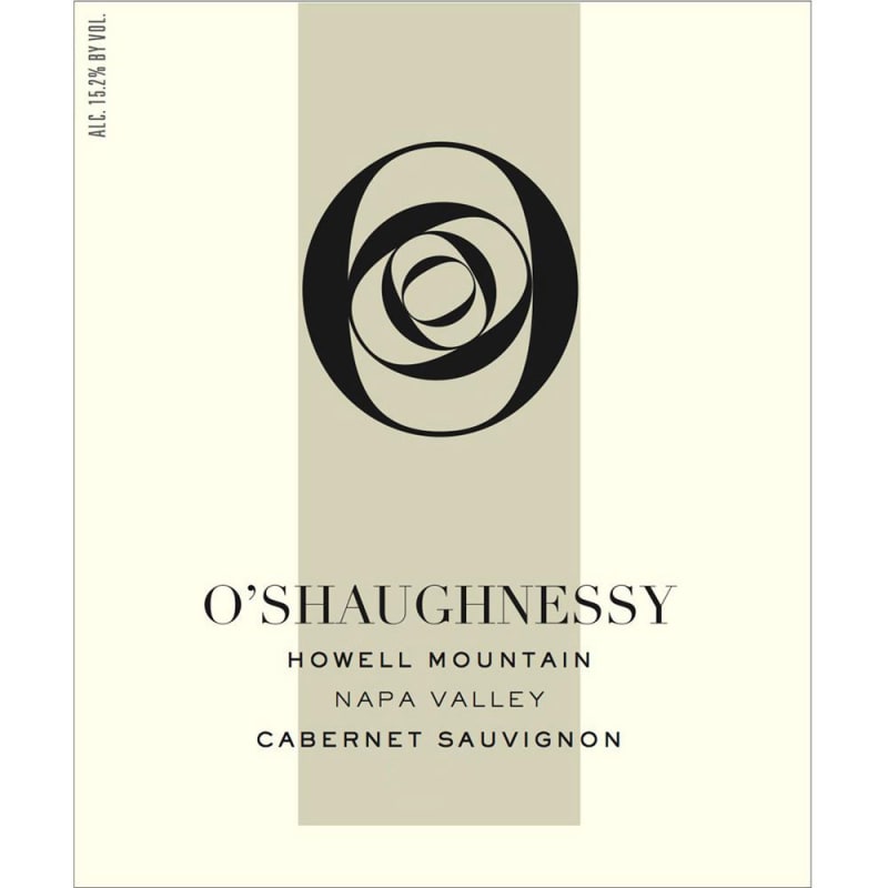 O'Shaughnessy Howell Mountain Cabernet Sauvignon 2002 Front Label