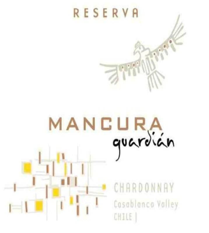 Mancura Wines Guardian Reserva Chardonnay 2012 Front Label