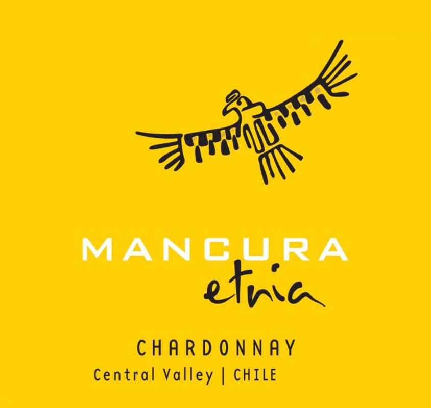 Mancura Wines Etnia Chardonnay 2013 Front Label