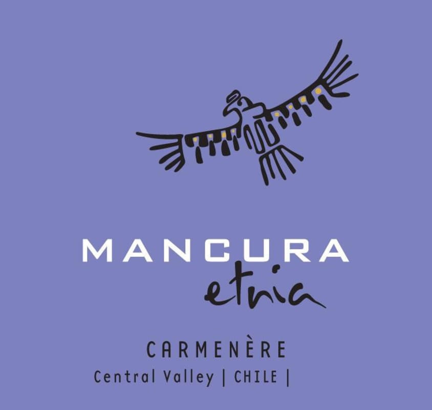 Mancura Wines Etnia Carmenere 2015 Front Label
