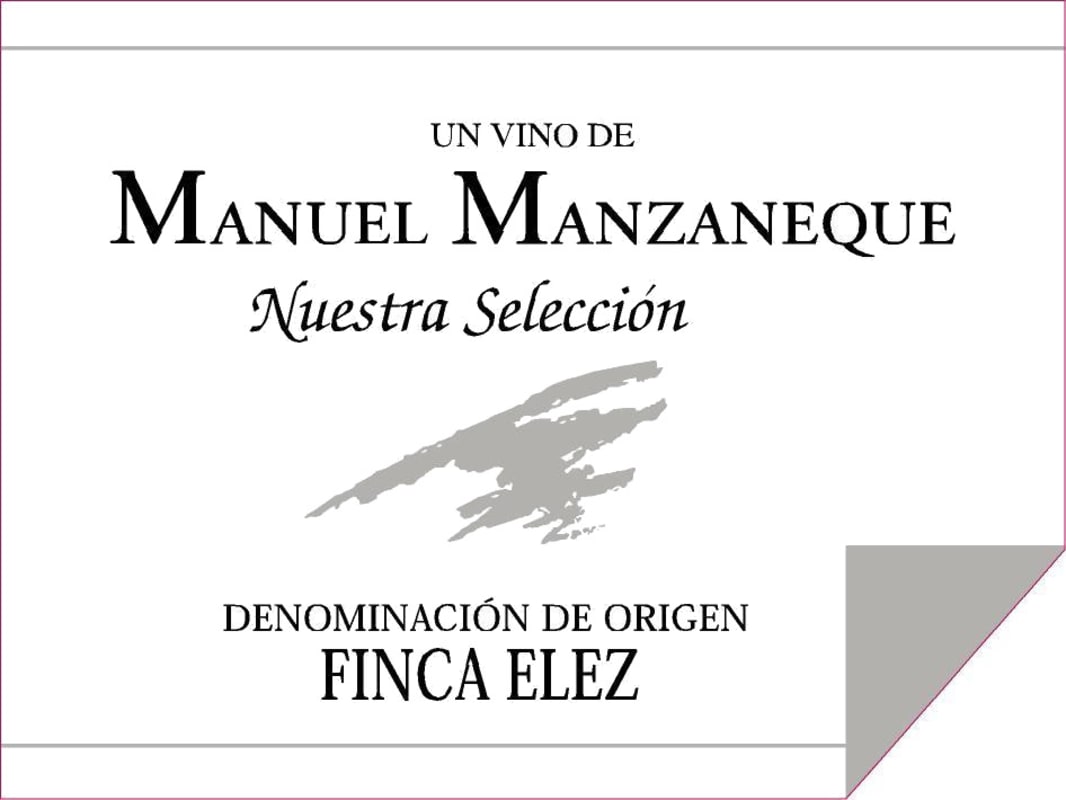 Bodega Manuel Manzaneque Nuestra Seleccion 2004 Front Label