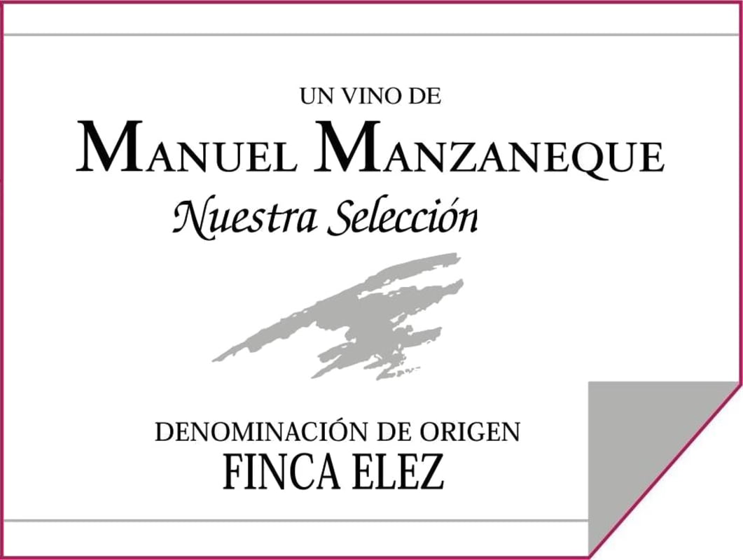 Bodega Manuel Manzaneque Nuestra Seleccion 2006 Front Label