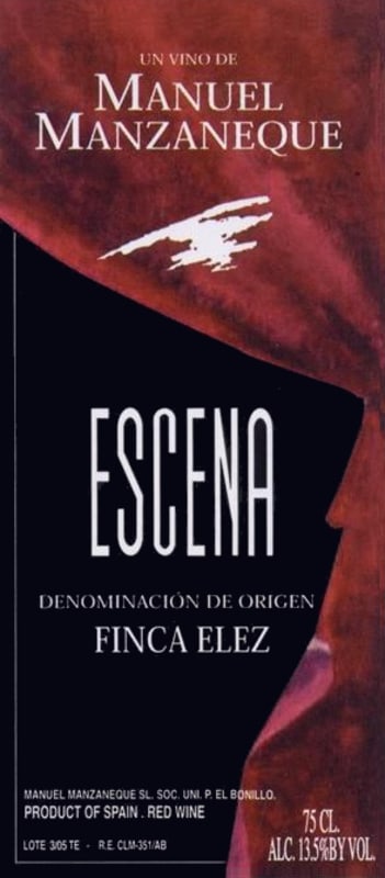 Bodega Manuel Manzaneque Escena 2005 Front Label