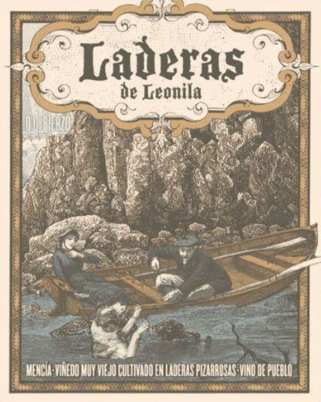 Maquina & Tabla Laderas de Leonila Tinto 2014 Front Label