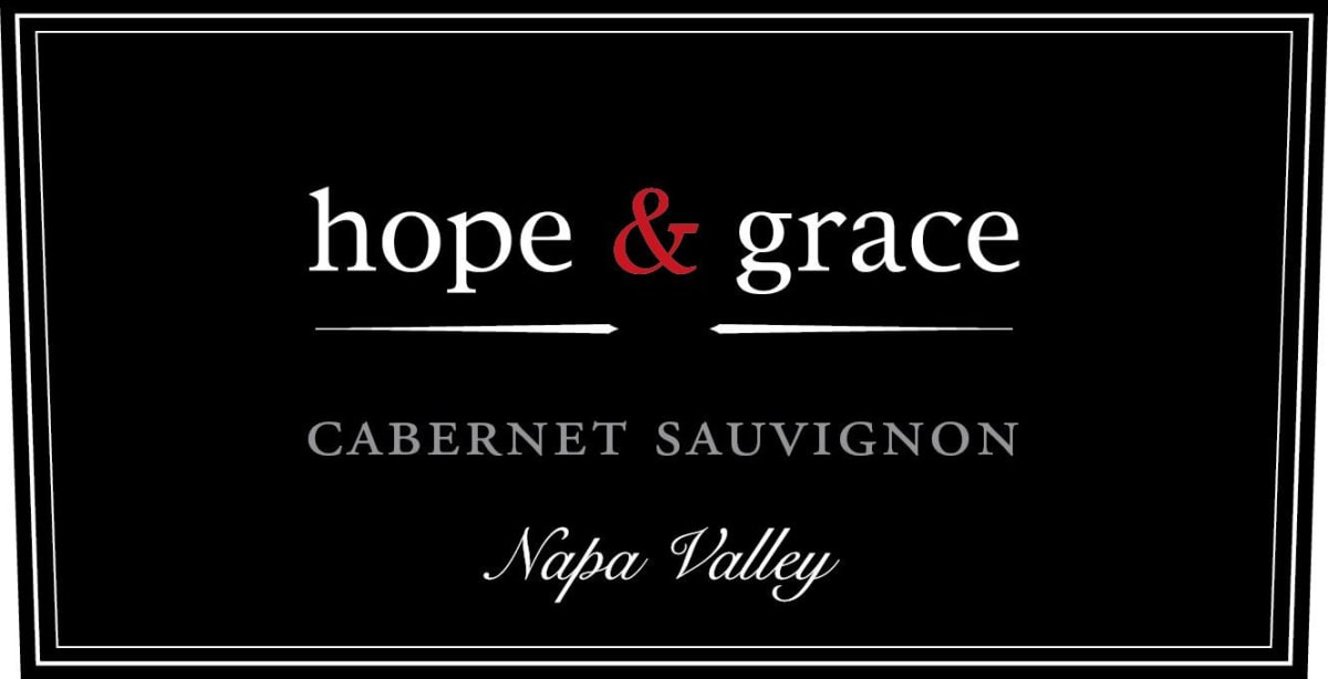Hope & Grace Wines Cabernet Sauvignon 2014 Front Label