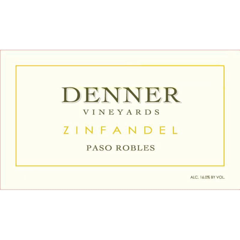 Denner Zinfandel 2012 Front Label